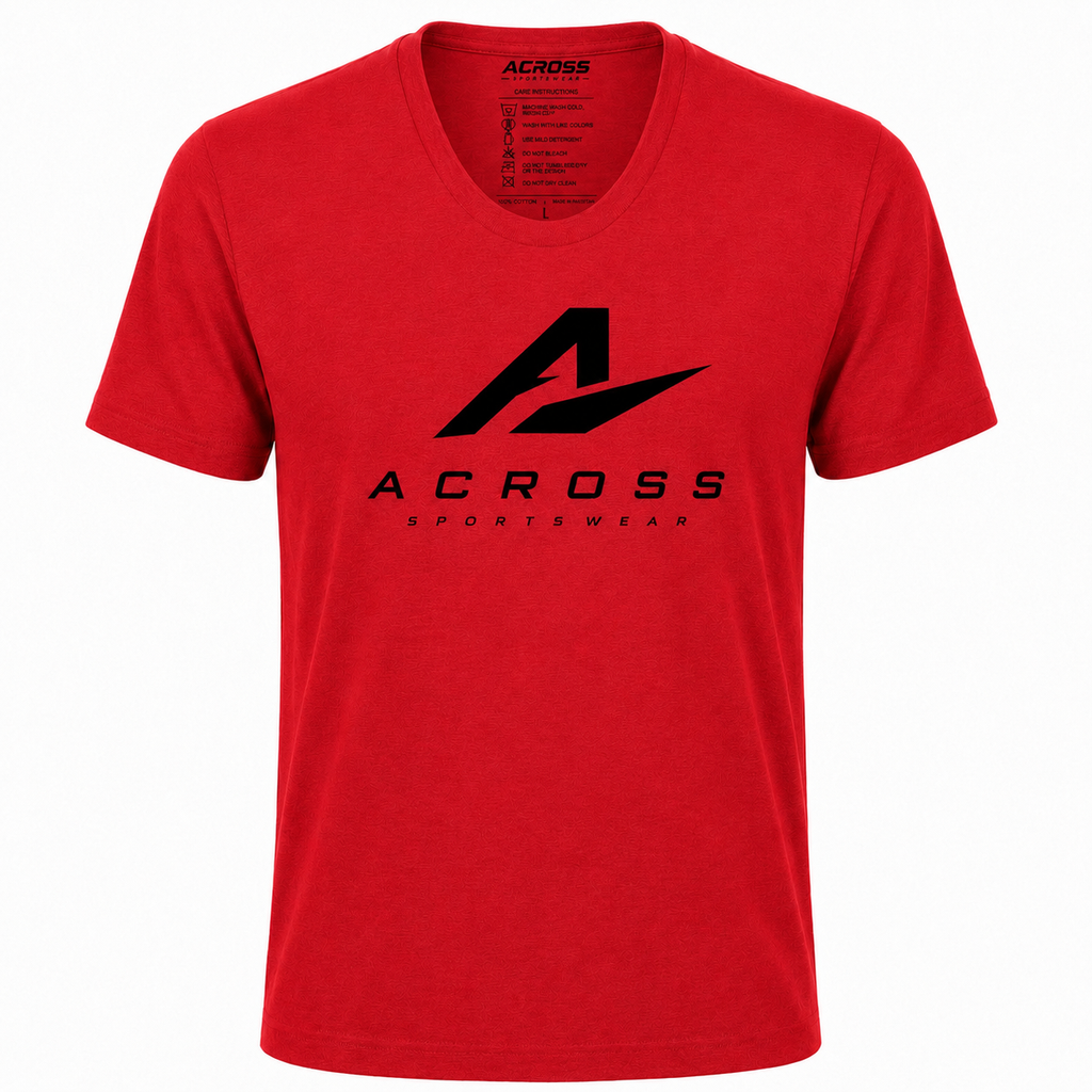 Across Sports Wear Classic Logo Tee
