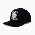 Detroit Baseball Cap - Flat Round Brim